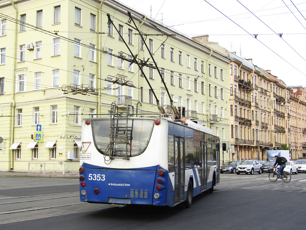 Sanktpēterburga, VMZ-5298.01 “Avangard” № 5353