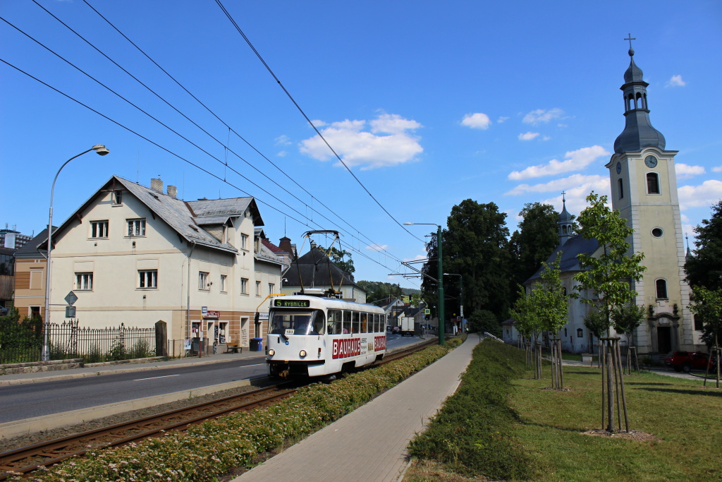 Liberec - Jablonec nad Nisou, Tatra T3SU nr. 55