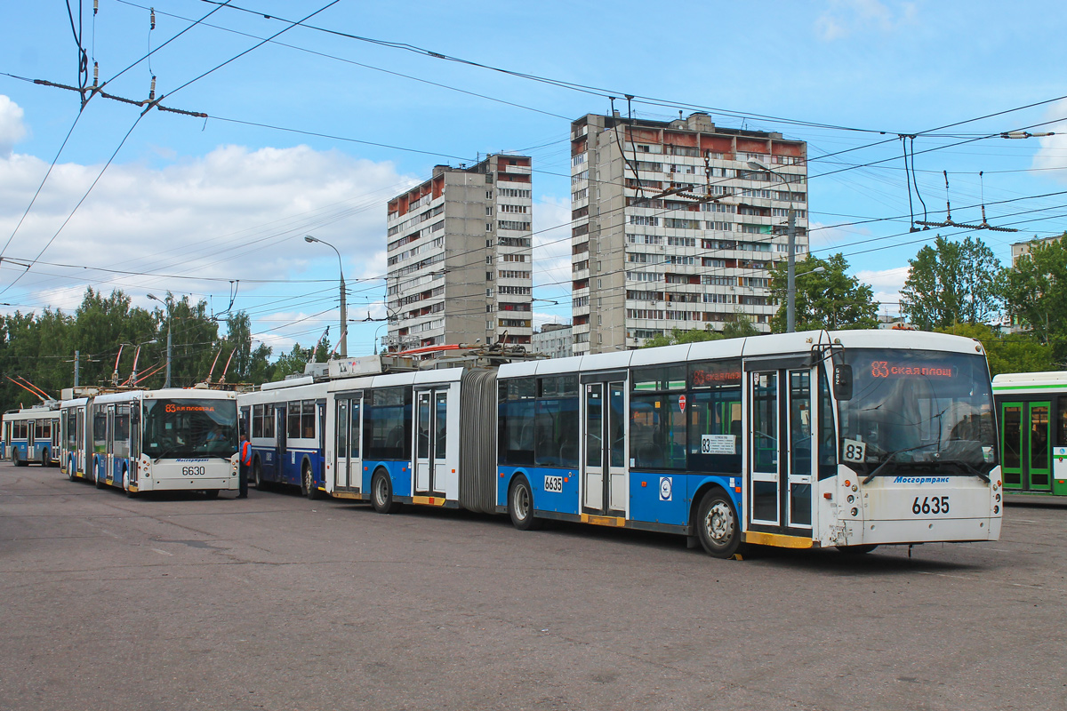 Москва, Тролза-6206.01 «Мегаполис» № 6635