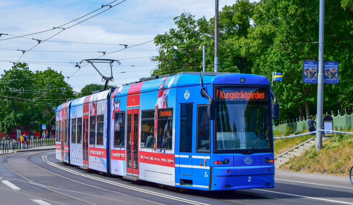 Stockholm, Bombardier Flexity Classic № 2