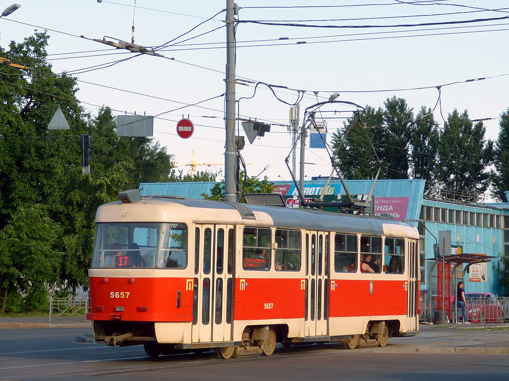 Kyiv, Tatra T3SUCS № 5657