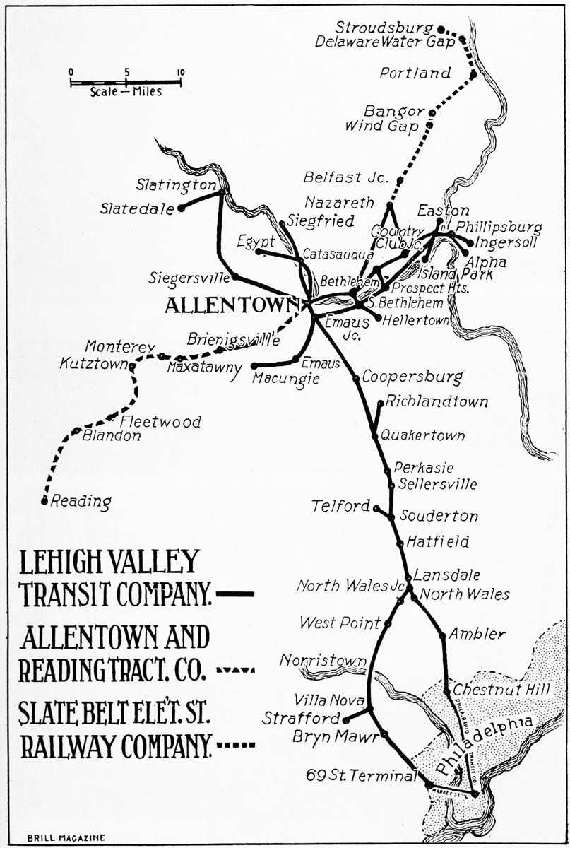 Allentown — Maps; Reading — Maps; Bangor, PA — Maps; Philadelphie — Maps and Plans