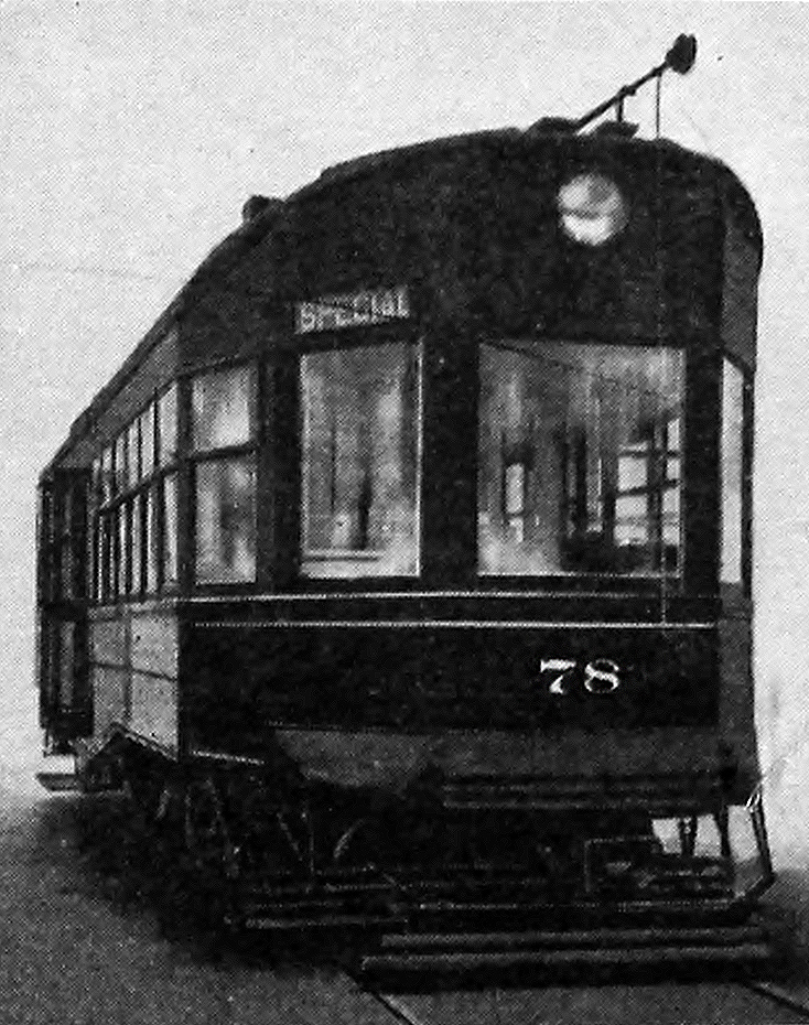 Hazleton, Brill 4-axle motor car № 78