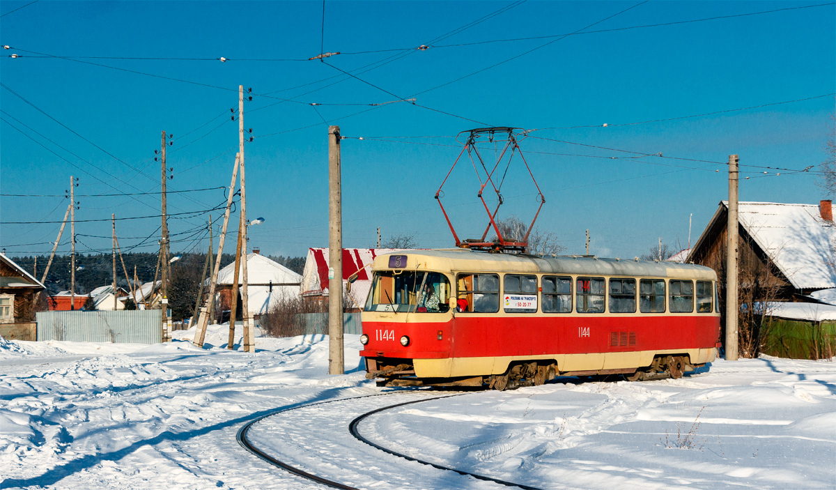 Ижевск, Tatra T3SU (двухдверная) № 1144
