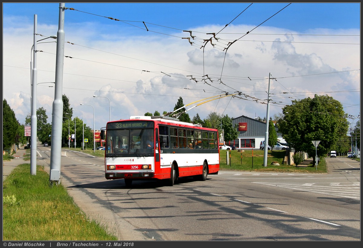 Брно, Škoda 14TrR № 3256