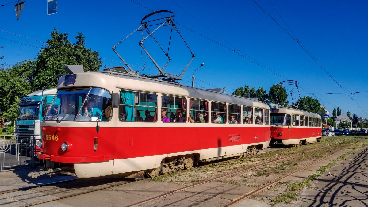 Киев, Tatra T3SUCS № 5546