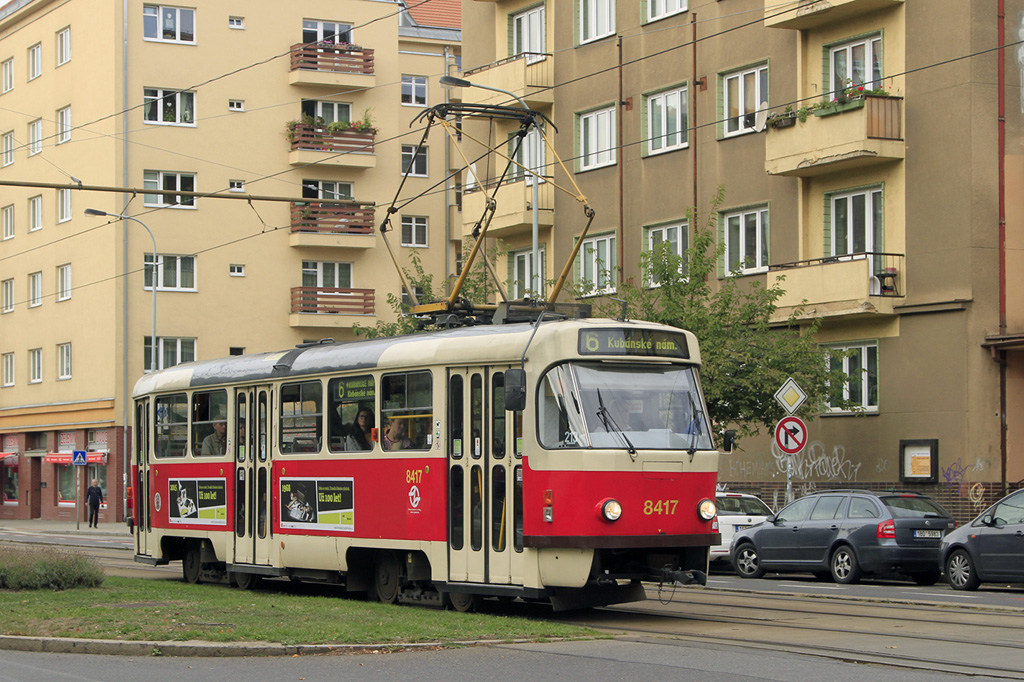 布拉格, Tatra T3R.P # 8417
