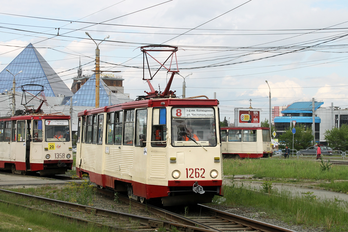 Челябинск, 71-605 (КТМ-5М3) № 1262