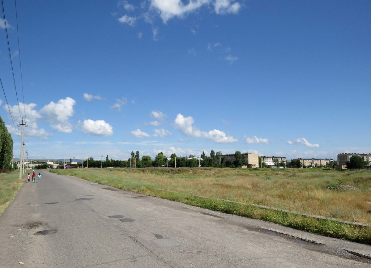 Dżalalabad — Phase I of Trolleybus Project, Unfinished Construction