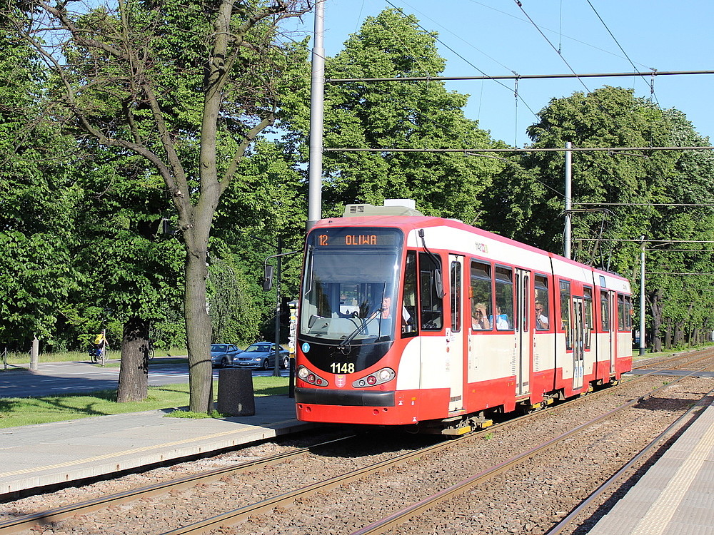 Gdańsk, Duewag N8C-MF 01 № 1148