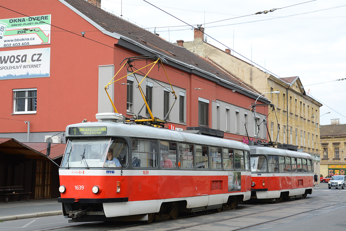 Брно, Tatra T3G № 1639; Брно, Tatra T3G № 1640