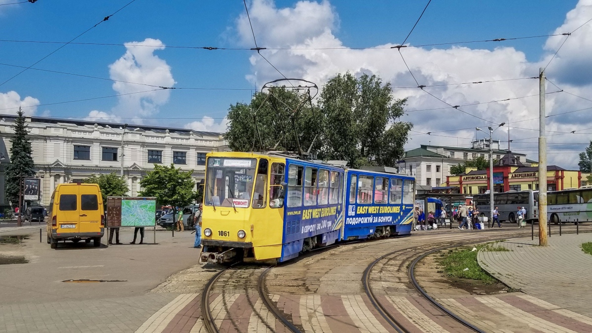 Lviv, Tatra KT4SU № 1061