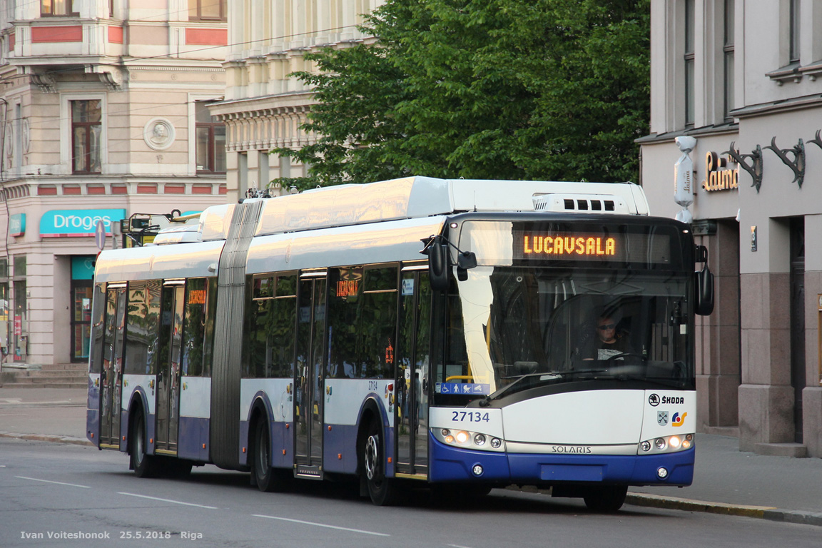Riga, Škoda 27Tr Solaris III # 27134
