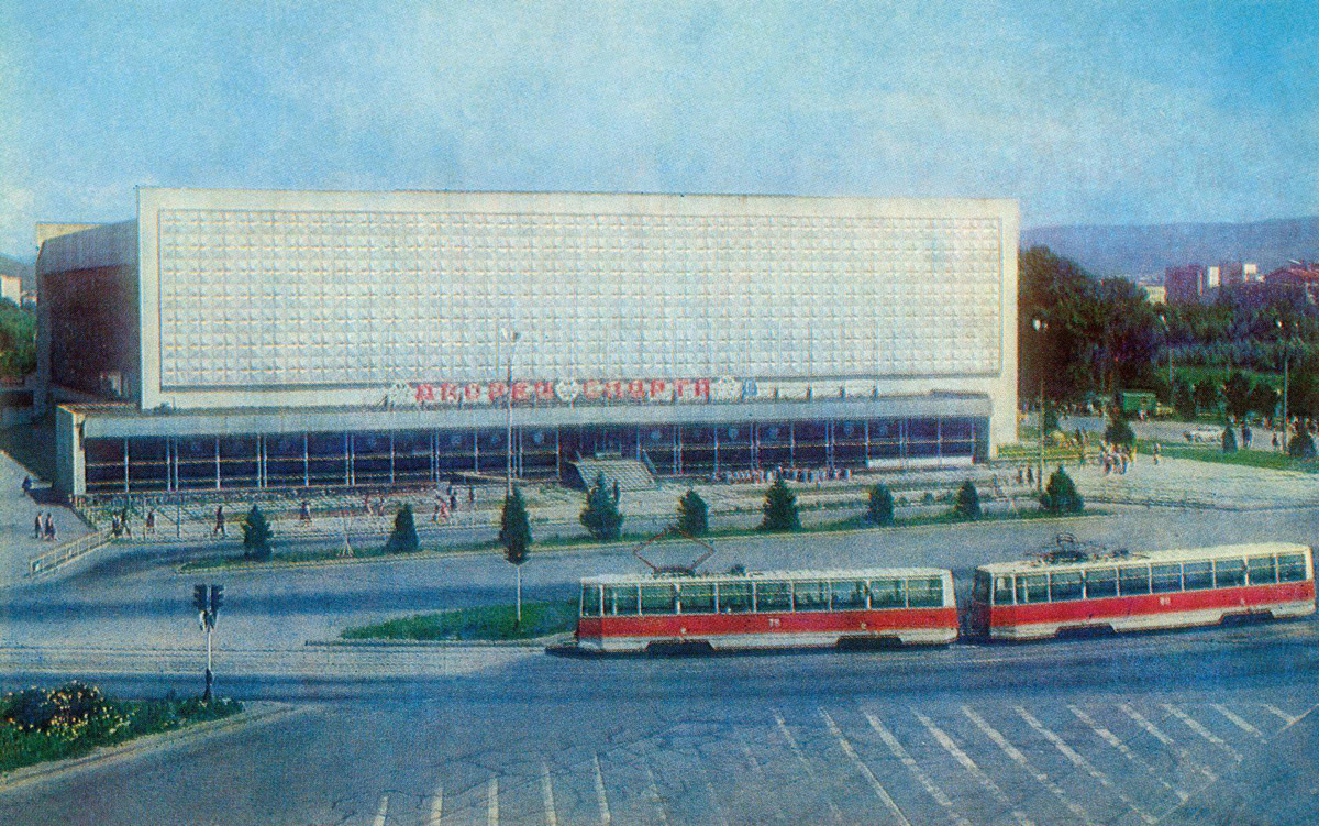 Ust-Kamenogorsk, 71-605 (KTM-5M3) č. 79; Ust-Kamenogorsk, 71-605 (KTM-5M3) č. 80; Ust-Kamenogorsk — Old photos