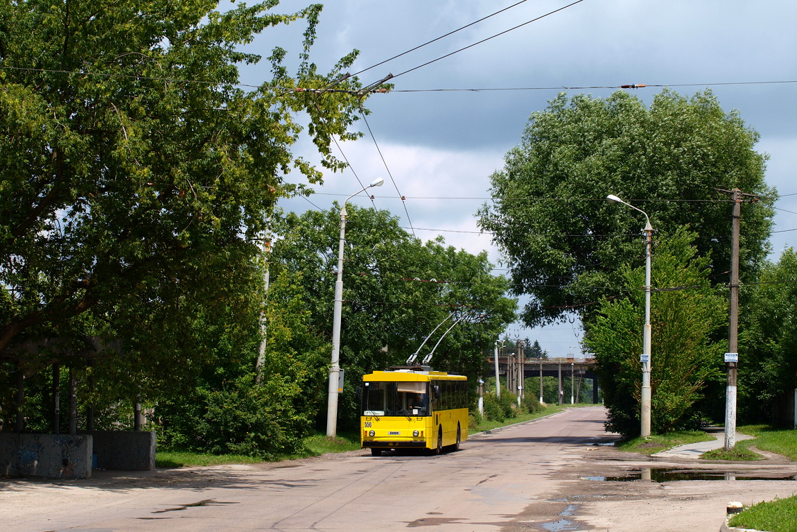 Lviv — Trolleybus lines and infrastructure