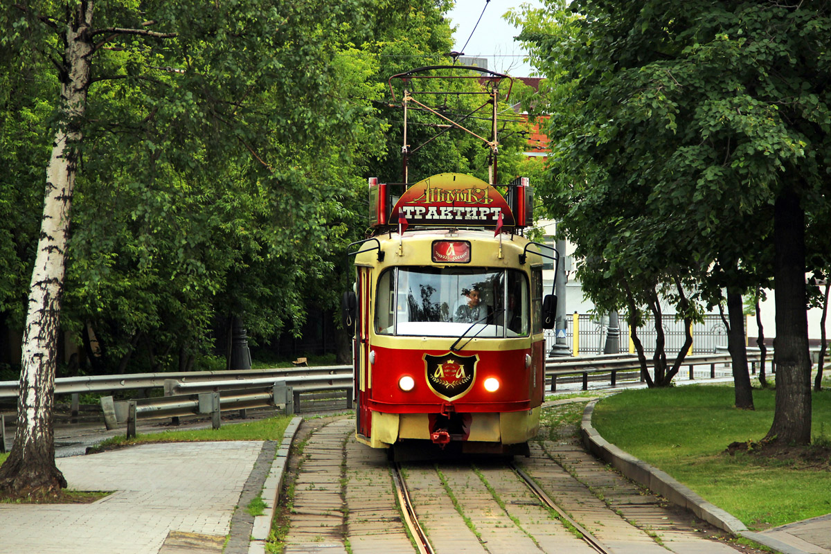 Москва, Tatra T3SU № 0123
