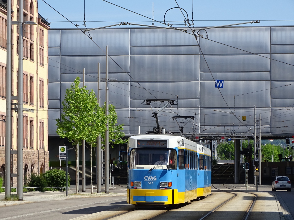 Chemnitz, Tatra T3DM # 517