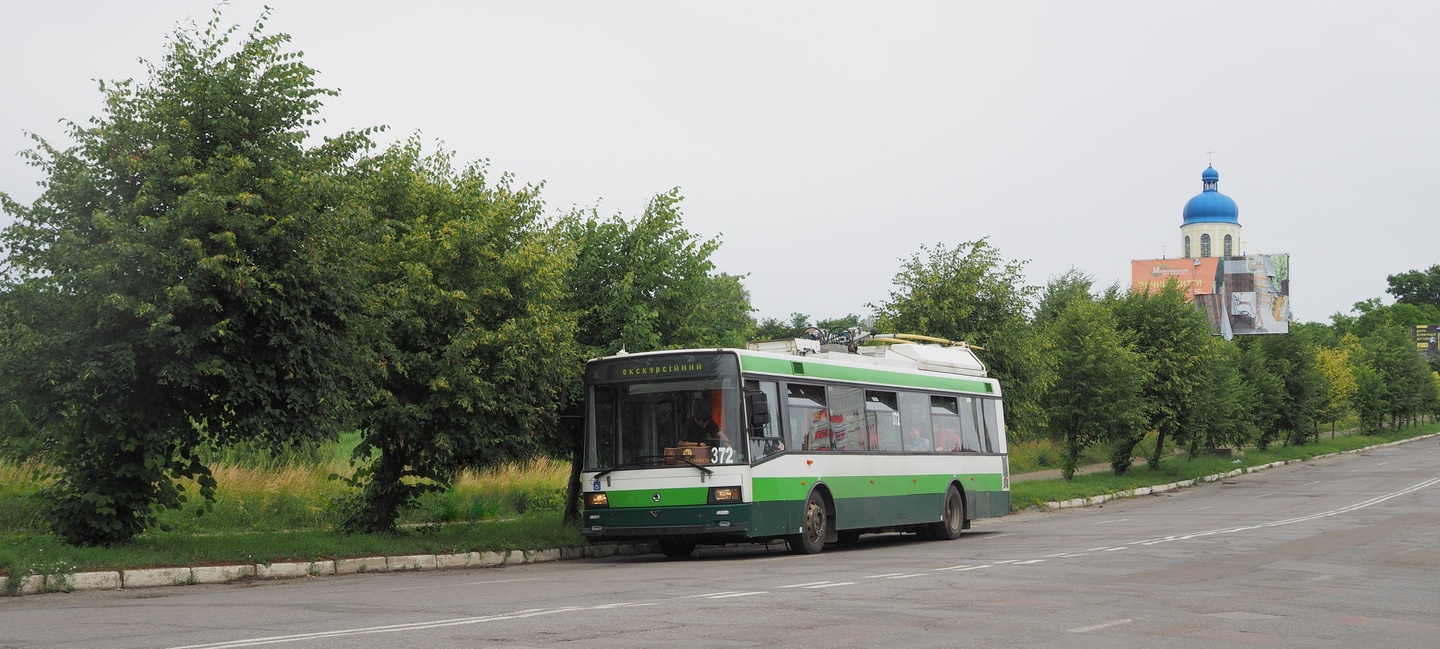 Cernăuți, Škoda 21TrACI nr. 372; Cernăuți — Trip on Škoda 21Tr # 372, 16/06/2018