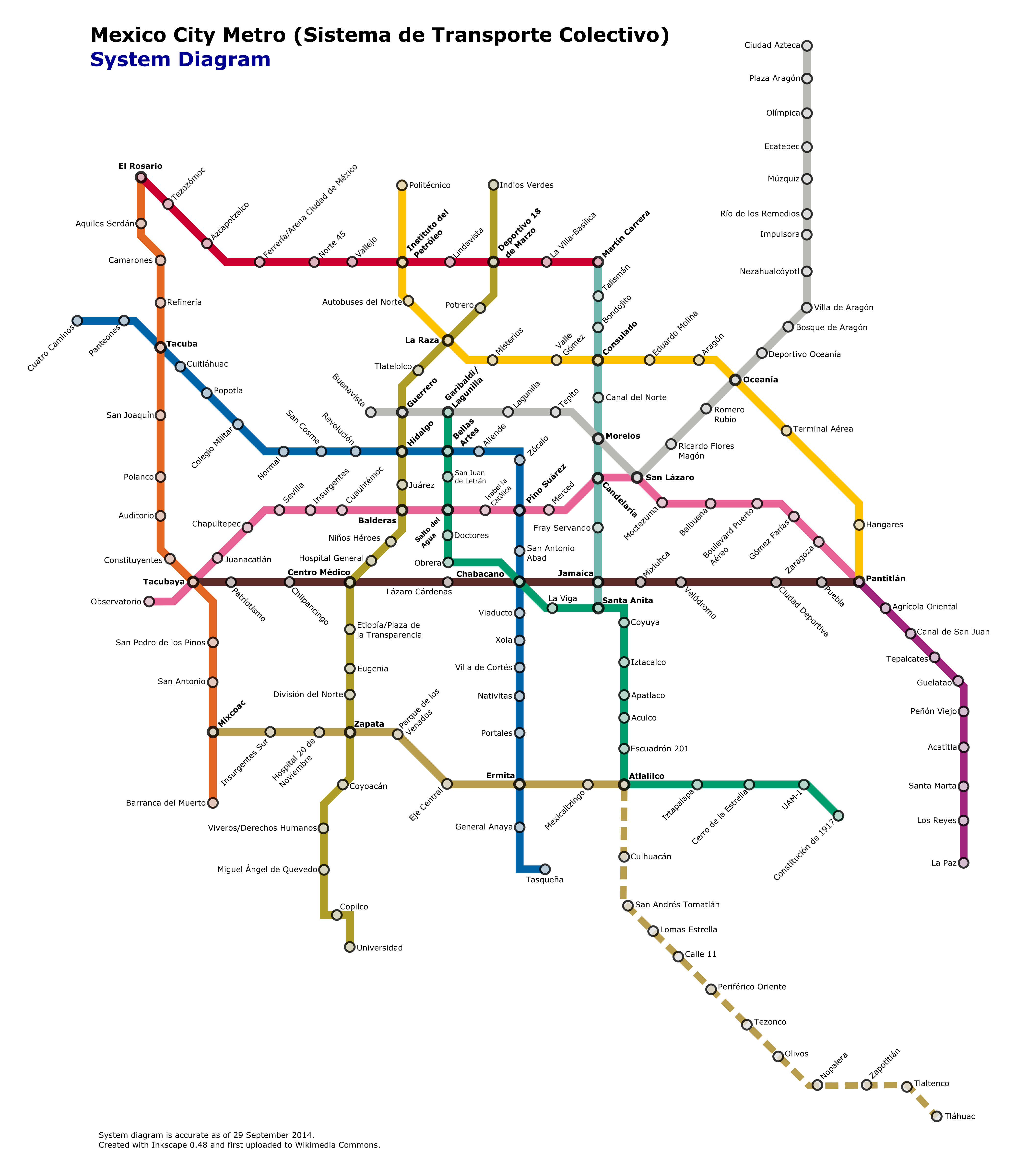 Mexico City — Maps and Plans — Photo — Urban Electric Transit