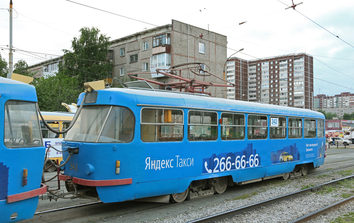 Екатеринбург, Tatra T3SU № 342