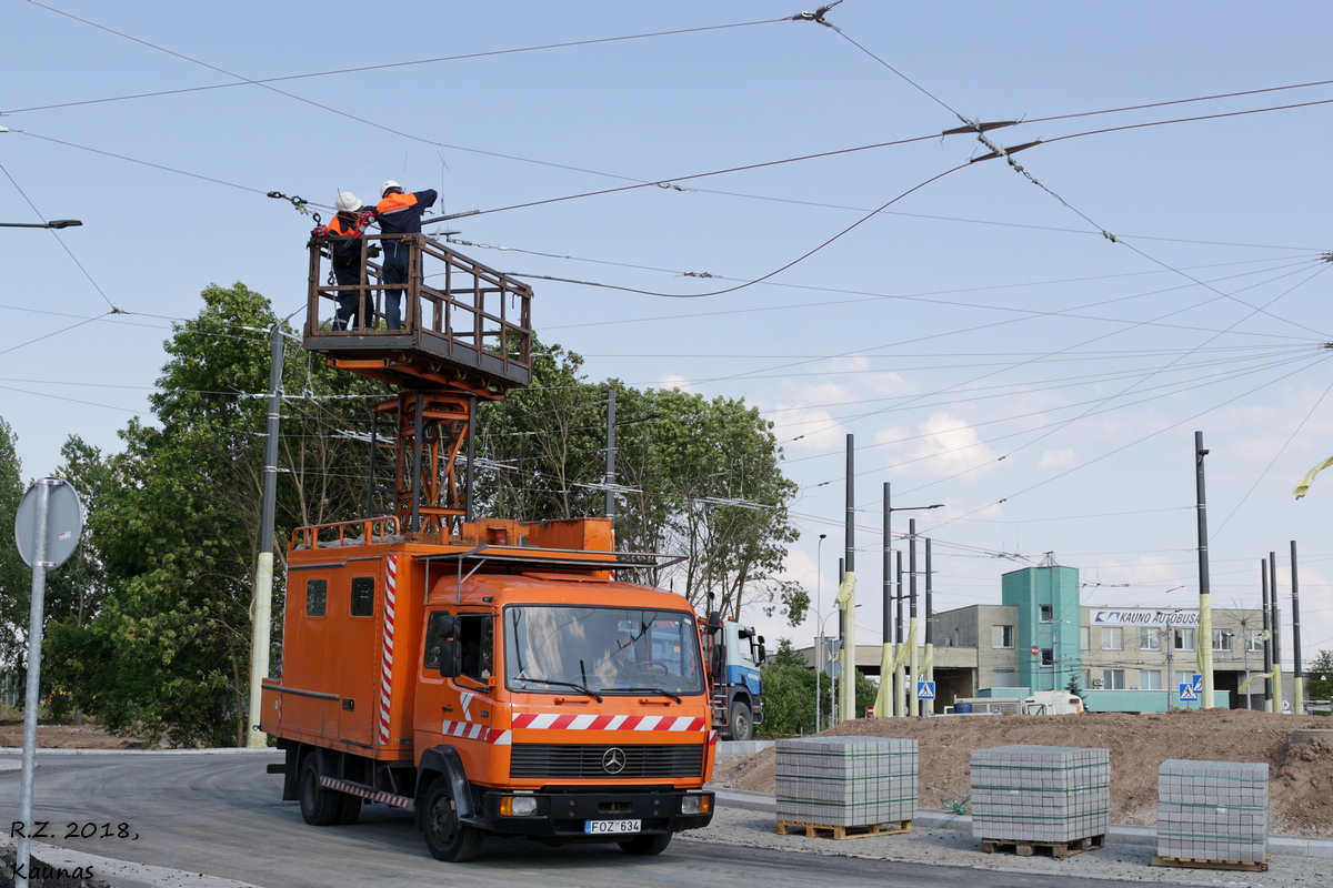 Каунас — Строительство и реконструкция; Каунас — Троллейбусная сеть и инфраструктура