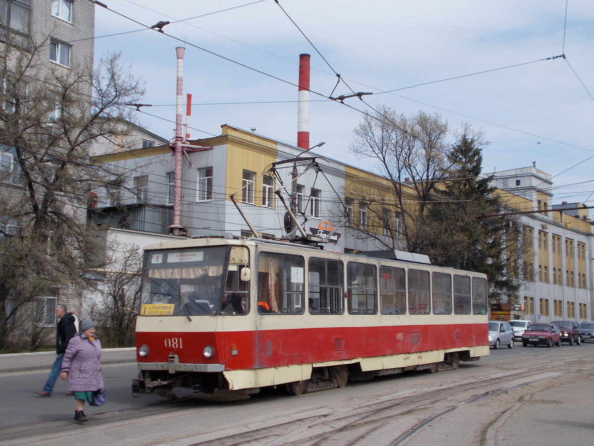 Курск, Tatra T6B5SU № 081