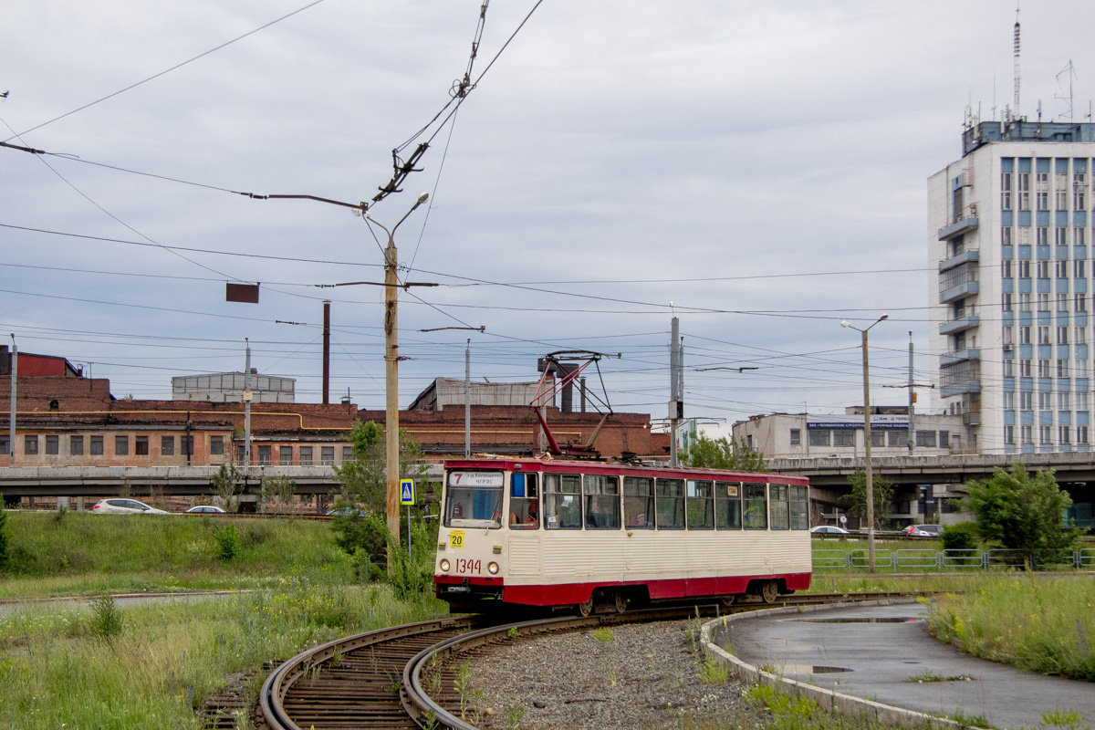 Chelyabinsk, 71-605 (KTM-5M3) # 1344