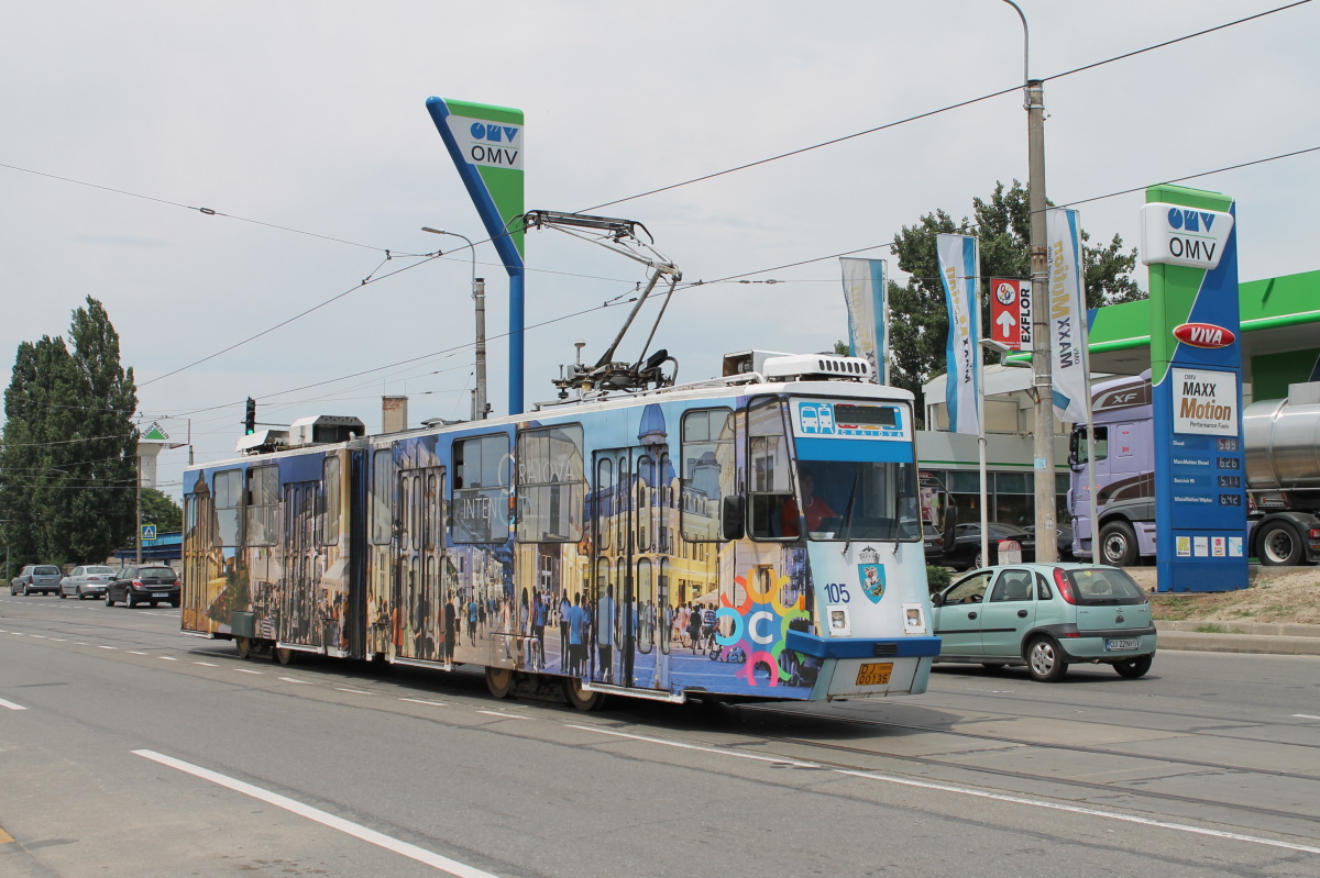 Craiova, Tatra KT4D nr. 105