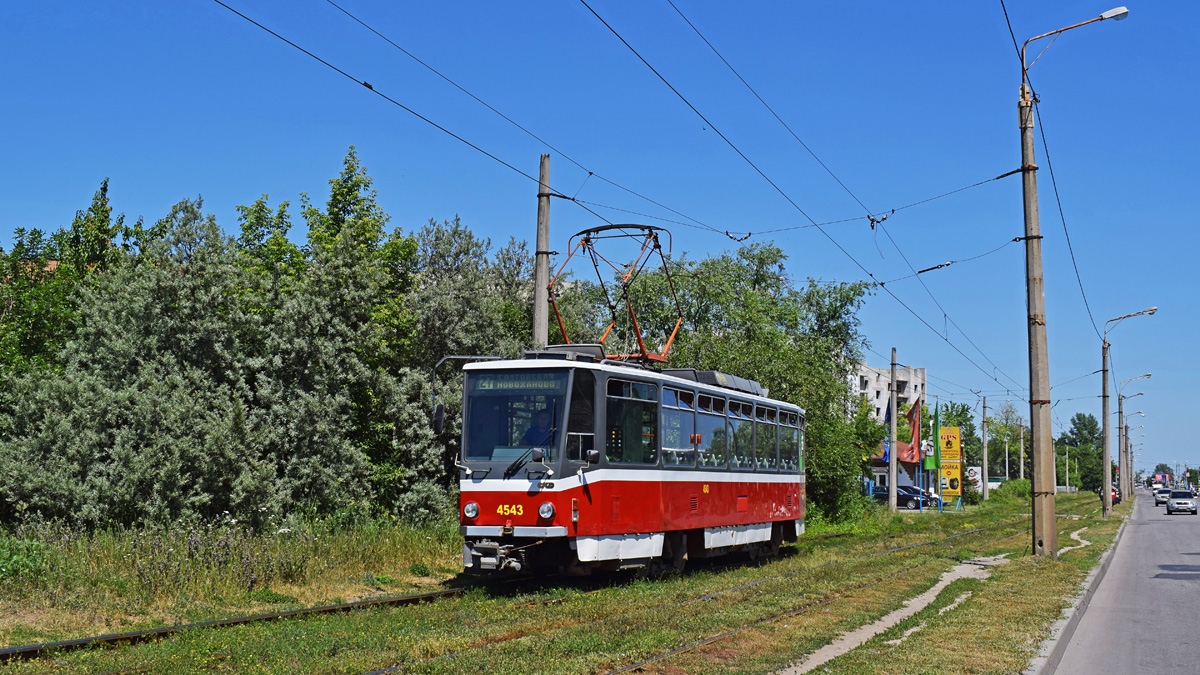 Харьков, Tatra T6A5 № 4543