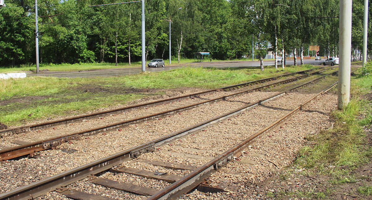 Jaroslavl — Track repair works