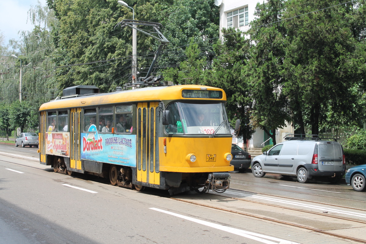 Ботошани, Tatra T4D-MT № BT-342