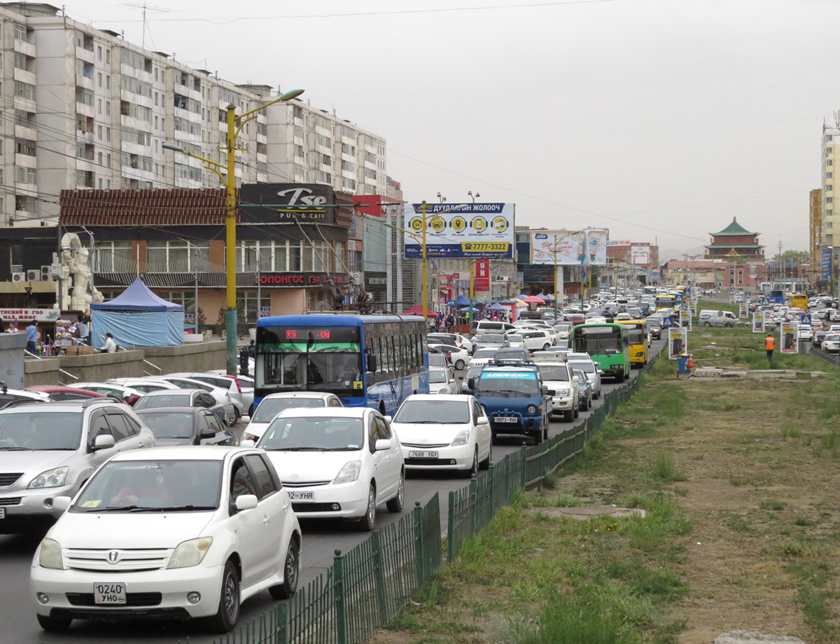 Ulaanbaatar — Trolleybus Lines and Infrastructure