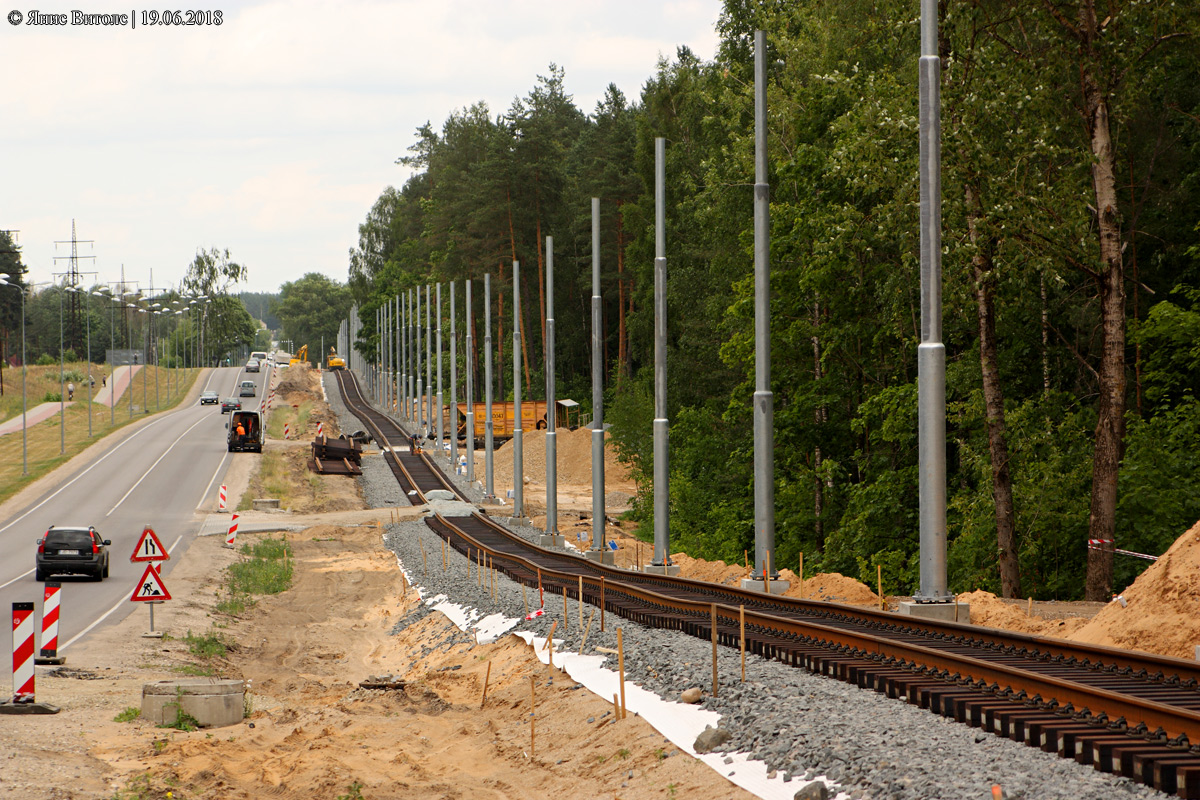 Daugavpils — Construction of the Daugavpils Hospital Line
