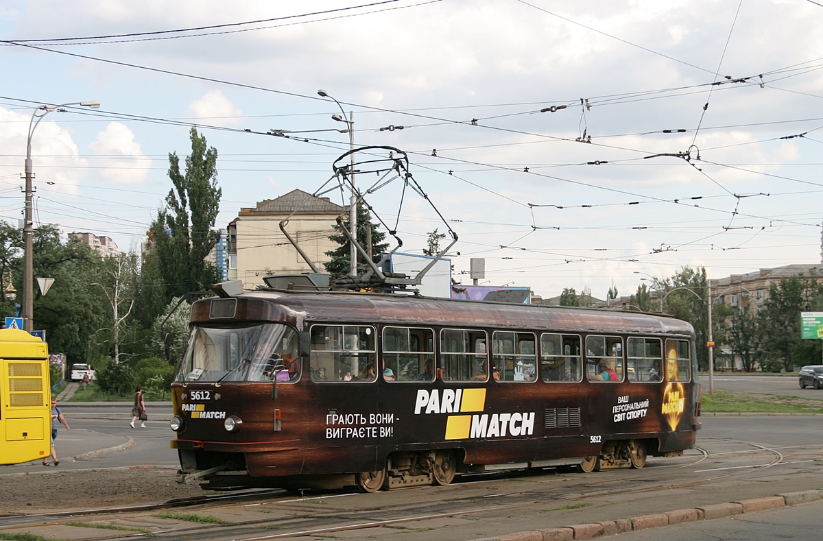 Kyiv, Tatra T3SUCS № 5612