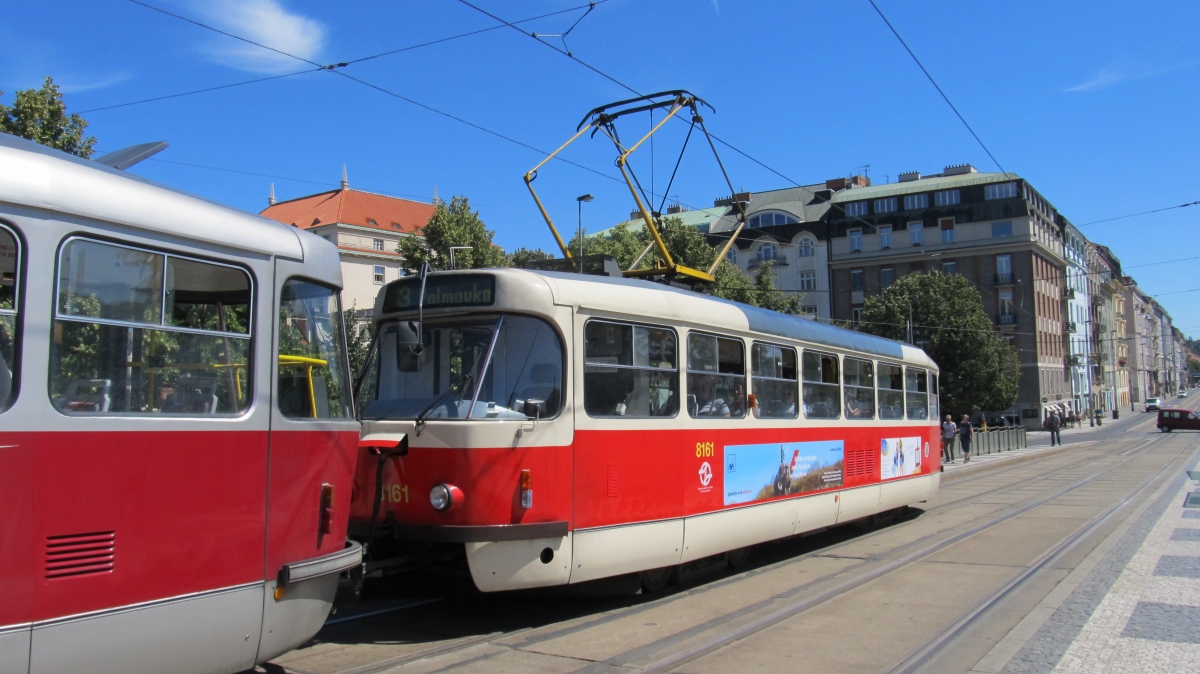 Прага, Tatra T3R.PV № 8161