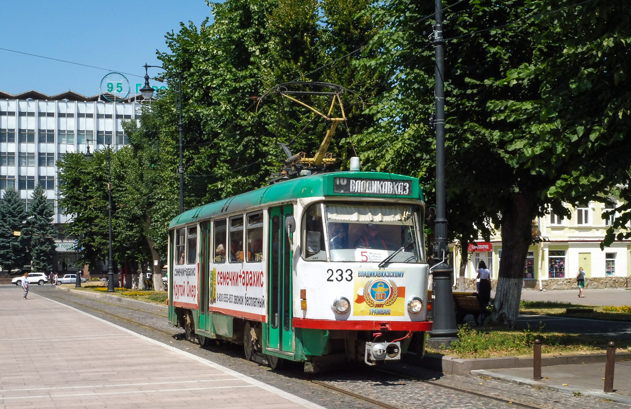 Vladikavkaz, Tatra T4DM # 233