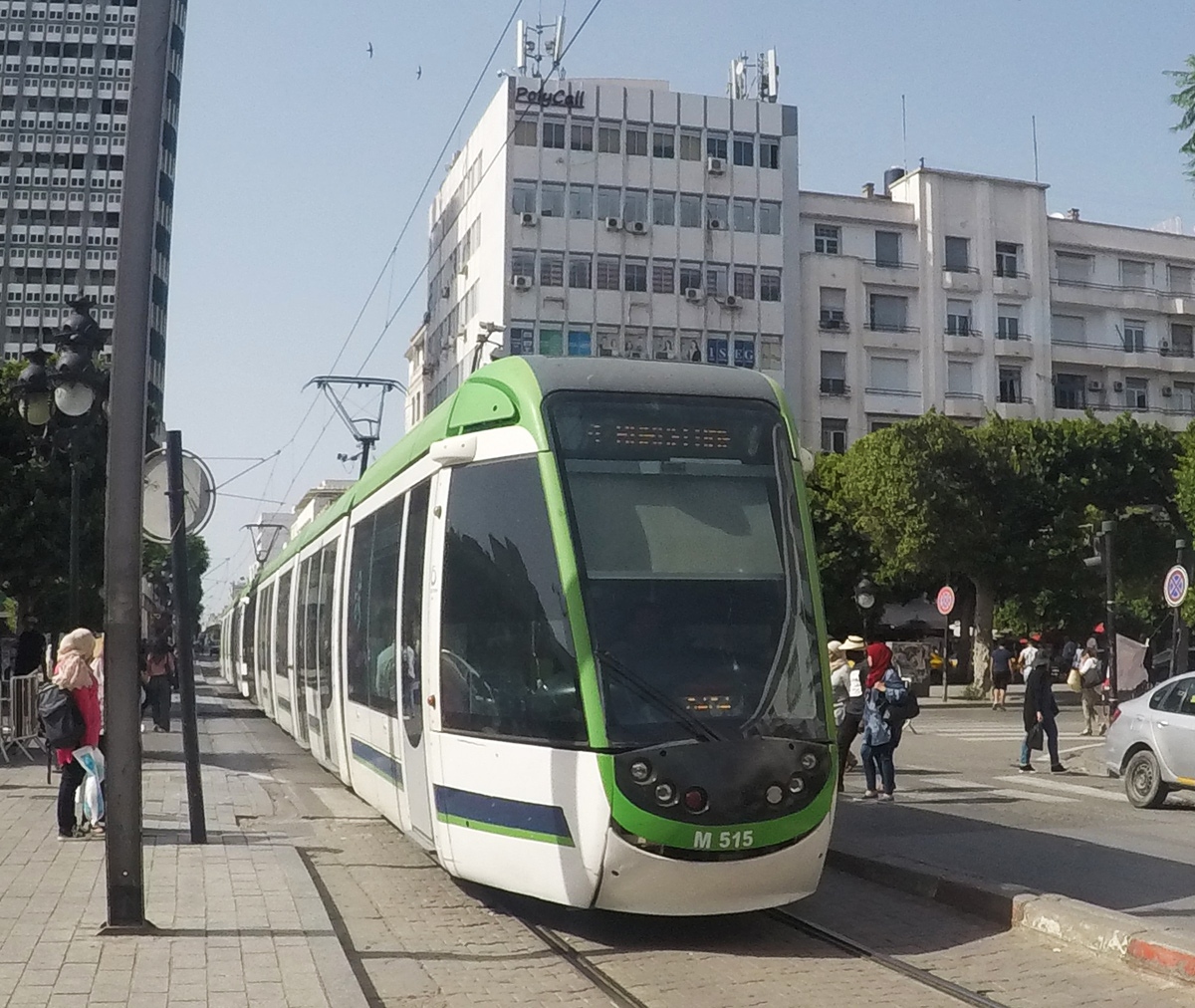 Tunis, Alstom Citadis 302 N°. 515