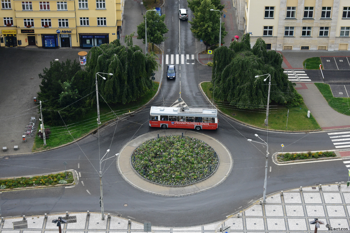 Острава — Троллейбусные линии и инфраструктура
