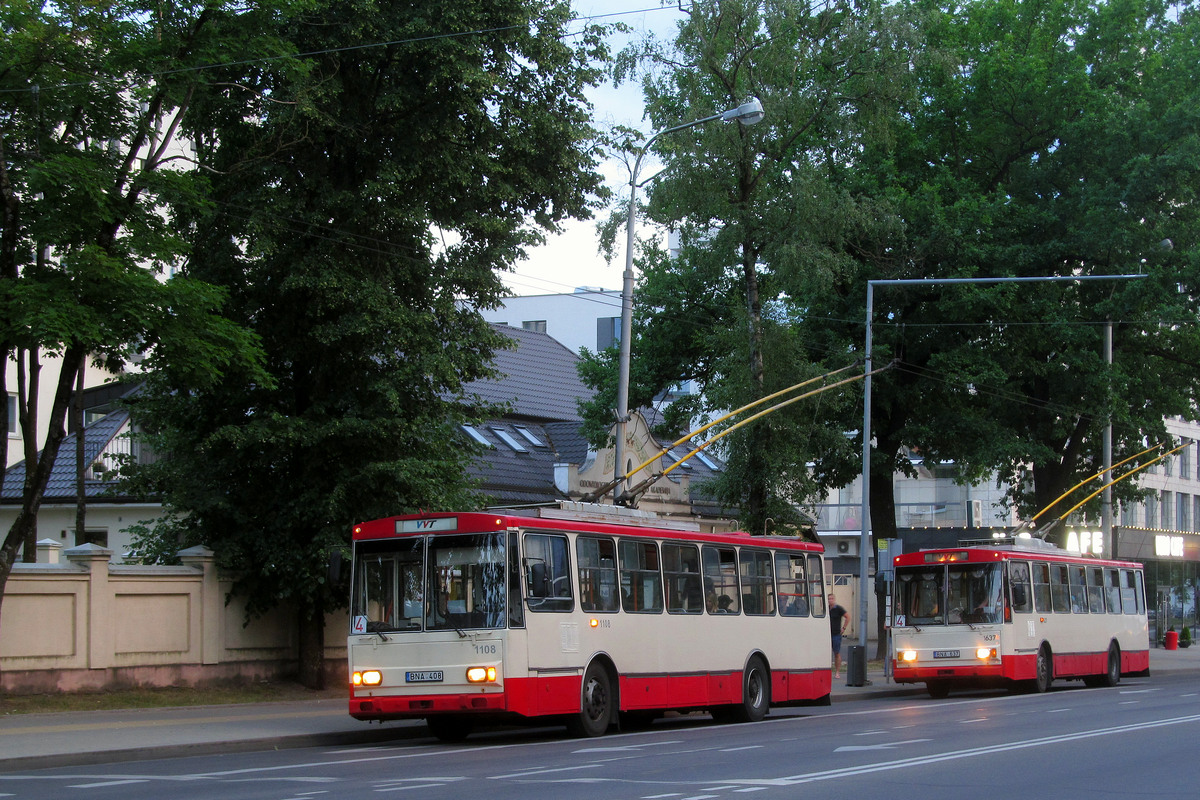 Vilnius, Škoda 14Tr10/6 Nr. 1108
