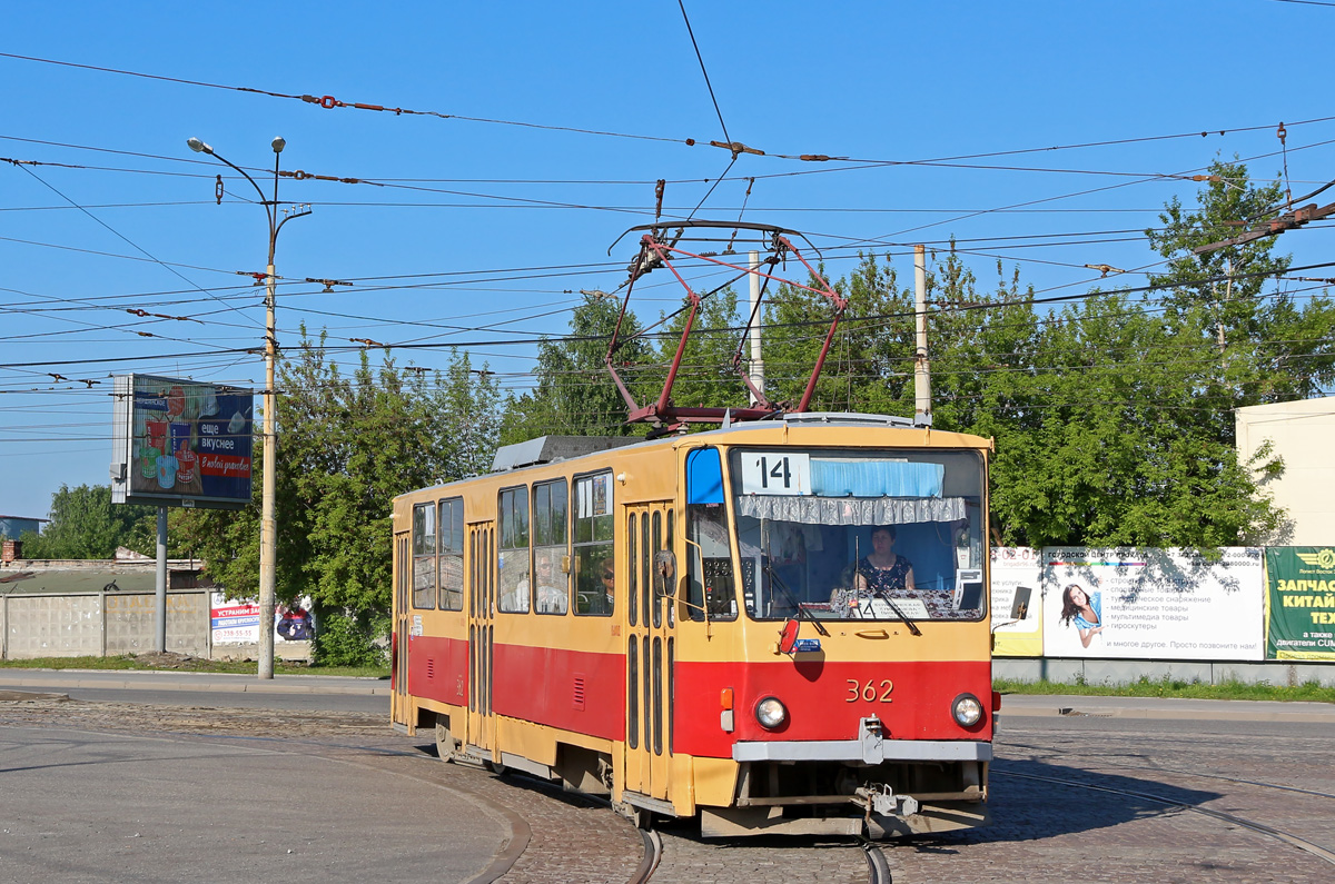 Екатеринбург, Tatra T6B5SU № 362