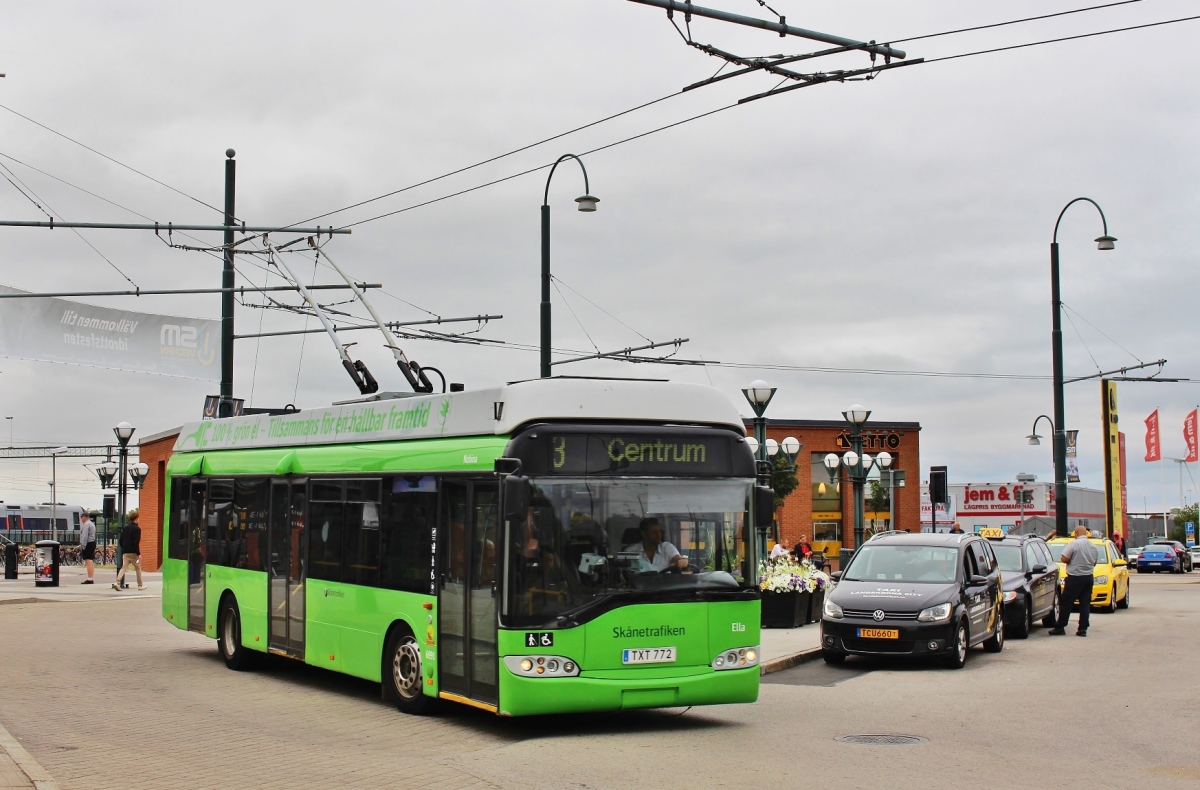 Landskrona, Solaris Trollino II 12 Ganz № 6991