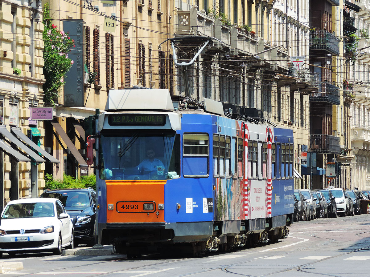 Miláno, ATM series 4900 č. 4993