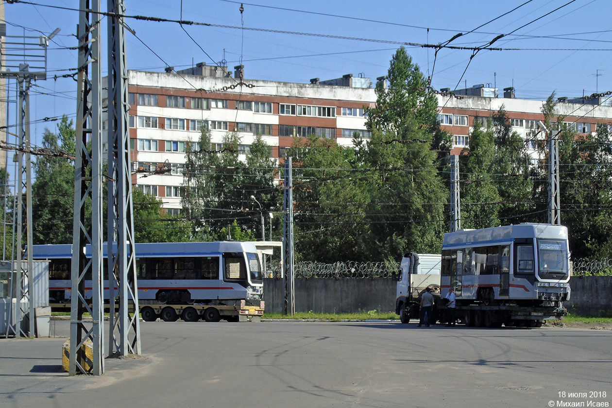 Pietari, 71-633 # б/н; Pietari — Joint tramway-trolleybus depot