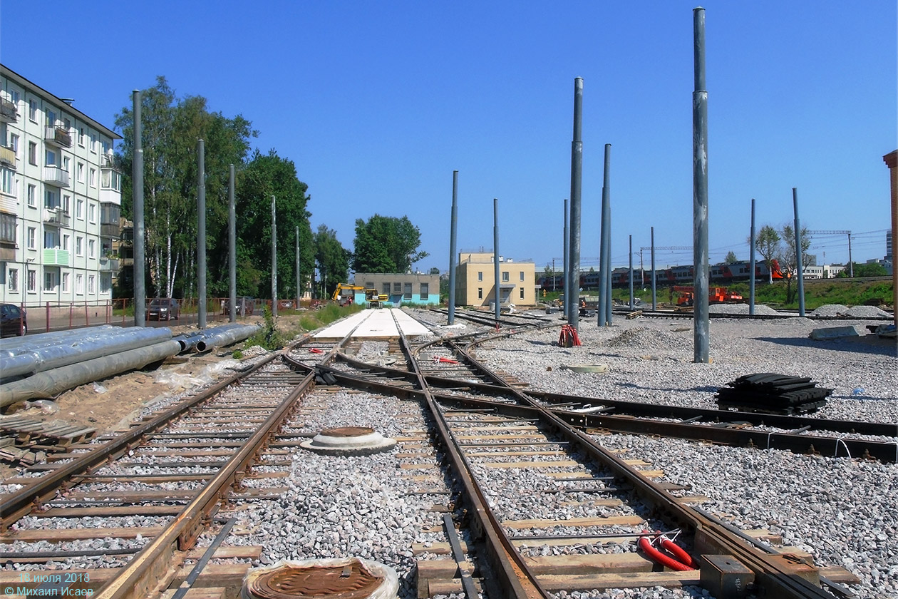 Pietari — Terminal stations; Pietari — Tram lines construction