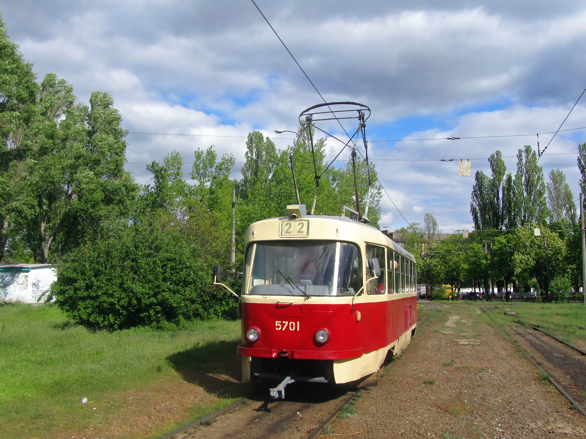 Kyiv, Tatra T3SU № 5701