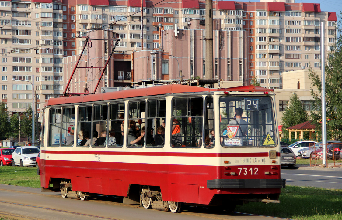 Санкт-Петербург, 71-134А (ЛМ-99АВ) № 7312