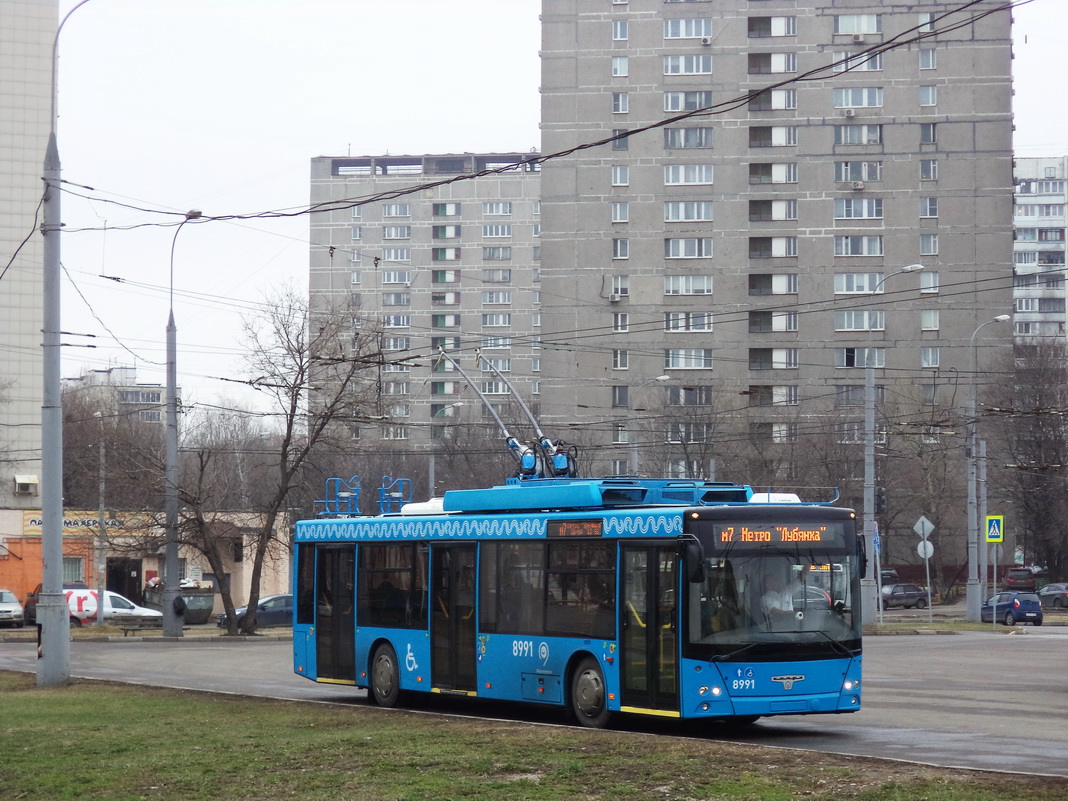 Москва, СВАРЗ-МАЗ-6275 № 8991