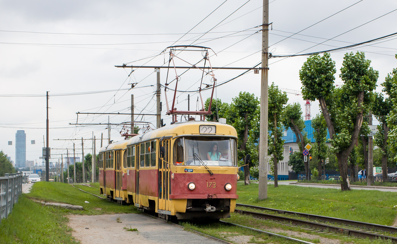 Jekaterinburgas, Tatra T3SU nr. 173