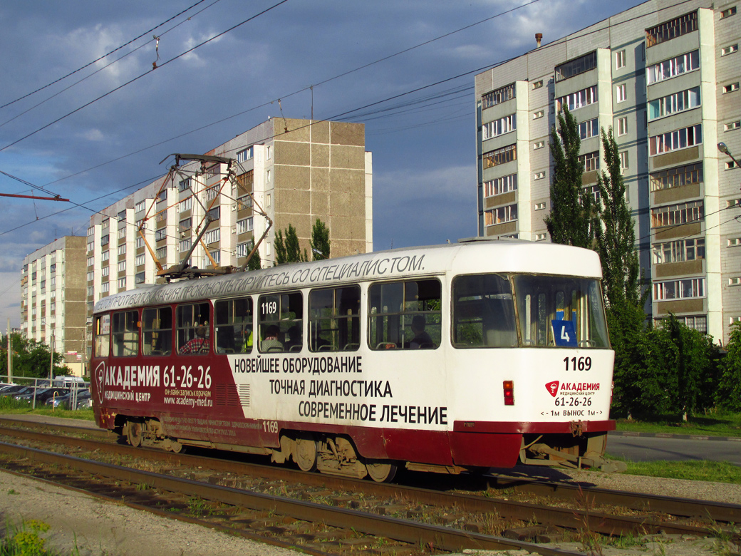 Oulianovsk, Tatra T3SU N°. 1169