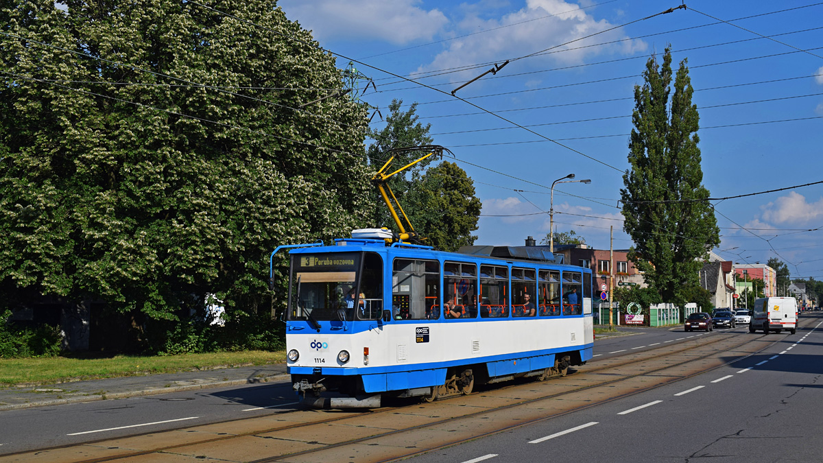 Ostrava, Tatra T6A5 č. 1114
